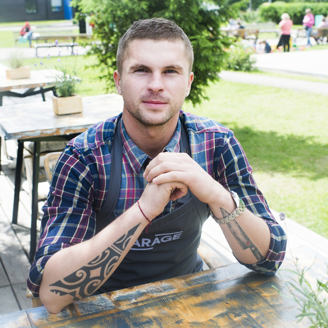 Шеф-повар \"Гаража\" Денис Калмыш о новом кафе: \"Все будет другим: кухня, блюда, посуда, идеи, возможности\"