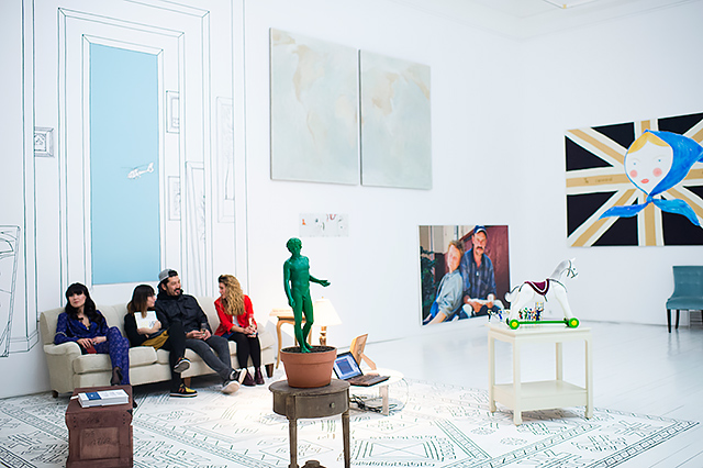 Открытие первого ежегодного фестиваля Art up. Art in