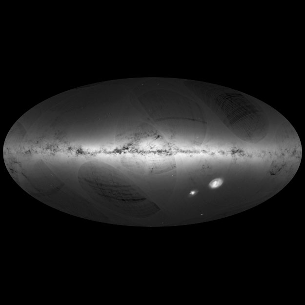 Опубликована самая точная и самая долгожданная карта Млечного Пути