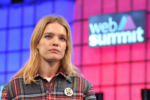 Наталья Водянова на Web Summit — 2015