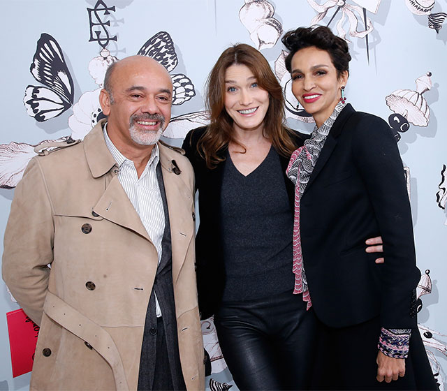 Гости показа Schiaparelli на неделе высокой моды в Париже