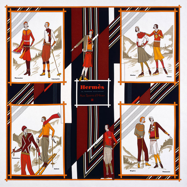 Объект желания: платки из рождественской коллекции Hermès