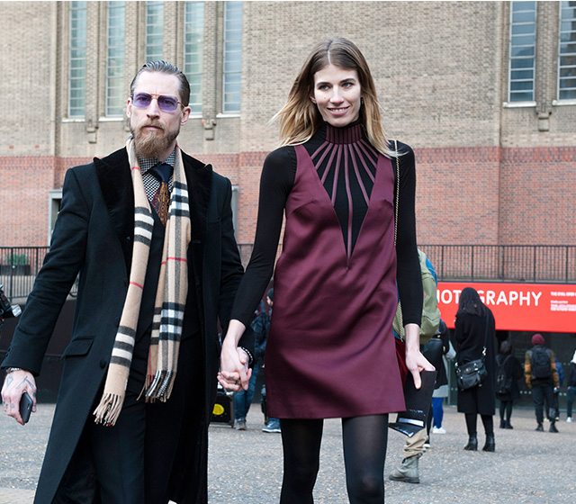 Неделя моды в Лондоне F/W 2015: street style. Часть 2