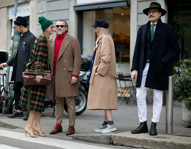 Мужская неделя моды в Милане F/W 2015: street style. Часть 3