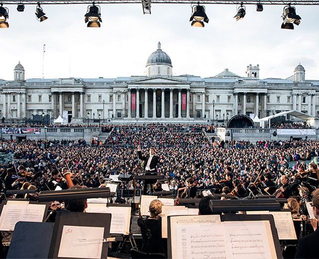 Пятый ежегодный концерт Лондонского оркестра
