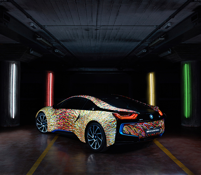 Подглядывать в будущее: BMW i8 Futurism Edition