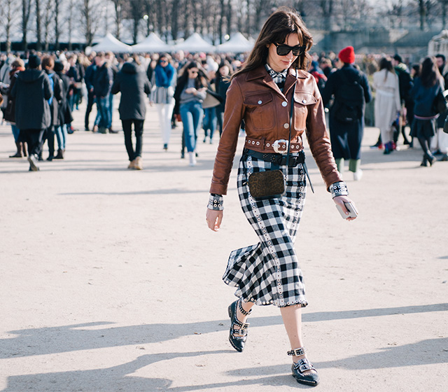 Неделя моды в Париже, осень-зима 2016: street style. Часть 5