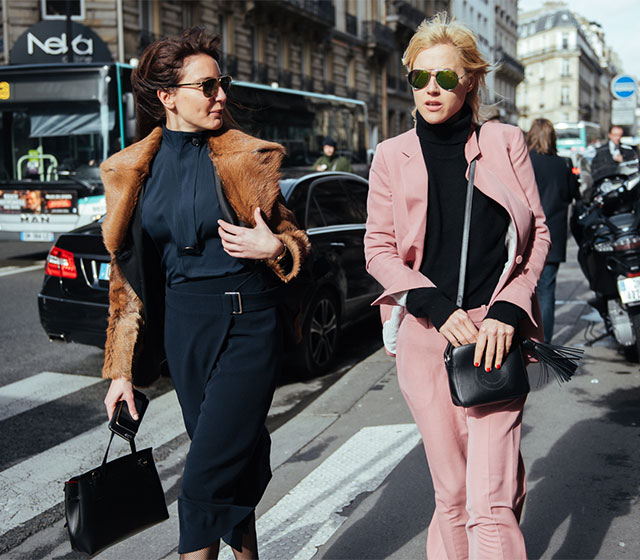 Неделя моды в Париже, осень-зима 2016: street style. Часть 2
