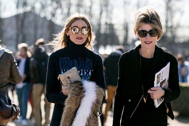 Неделя моды в Париже F/W 2015: street style. Часть 2
