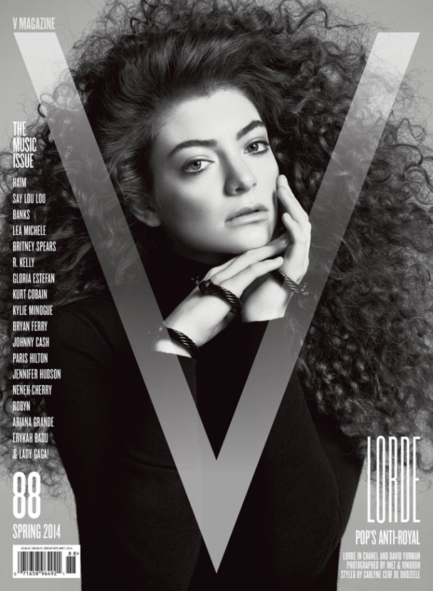 4 обложки V Magazine с девушками-музыкантами