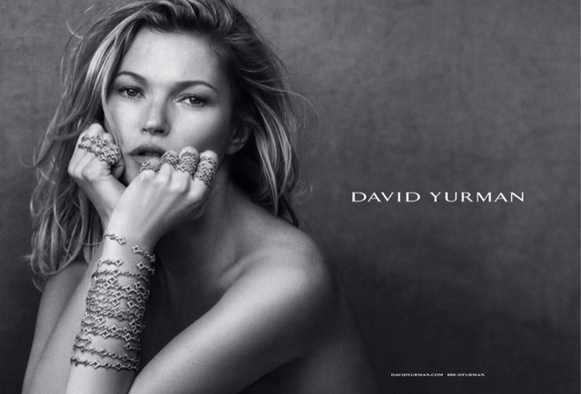 Кейт Мосс в рекламной кампании David Yurman