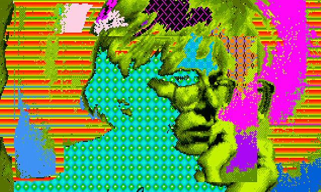 Компьютерные картины Энди Уорхола обнаружены спустя 30 лет