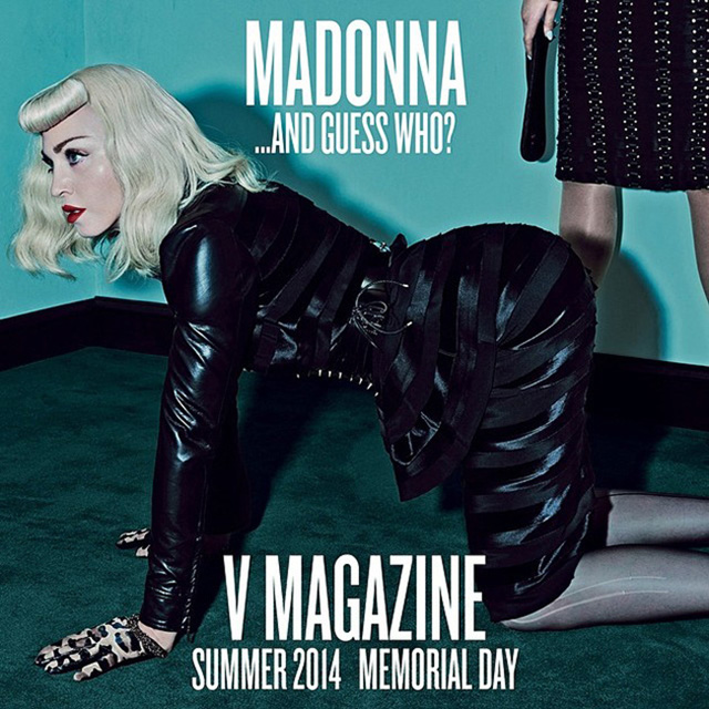Мадонна и Кэти Перри в cъемке для V Magazine