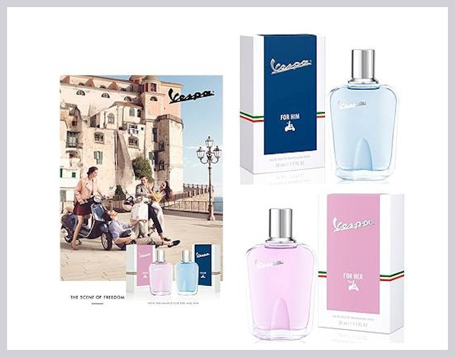 Vespa выпускают парные ароматы