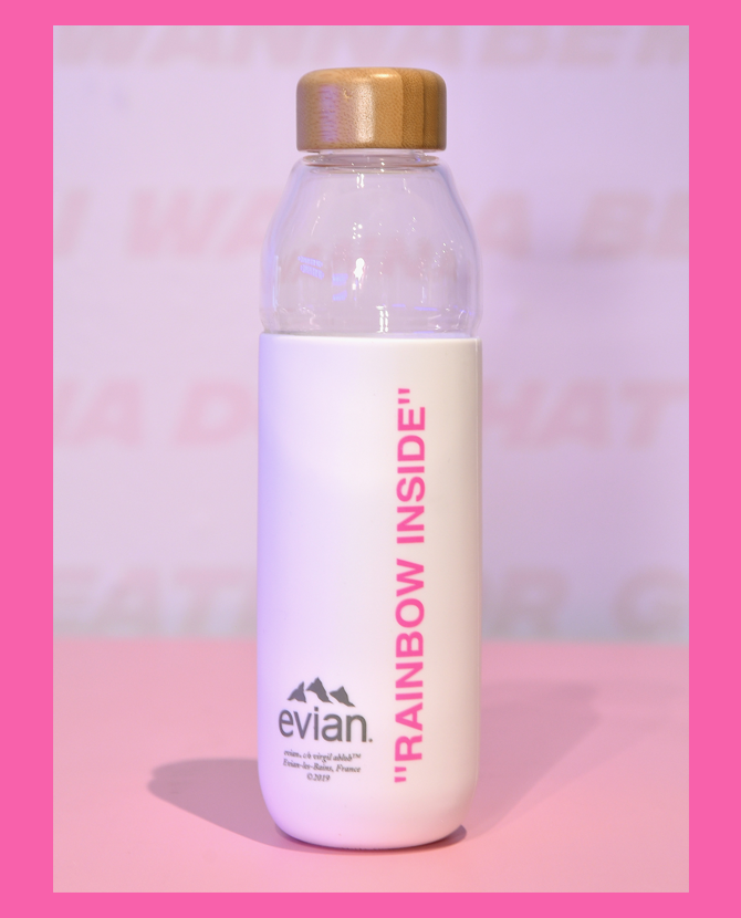 Как выглядит придуманная Вирджилом Абло бутылка для воды Evian