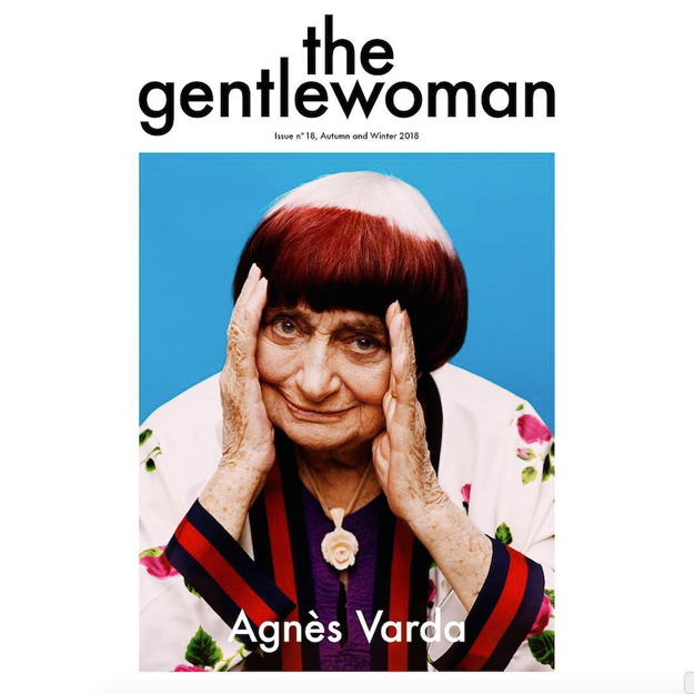Режиссер Аньес Варда позирует в Gucci на обложке нового номера The Gentlewoman