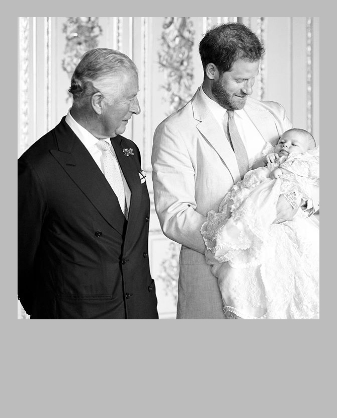 Меган Маркл и принц Гарри показали ранее не опубликованную фотографию сына