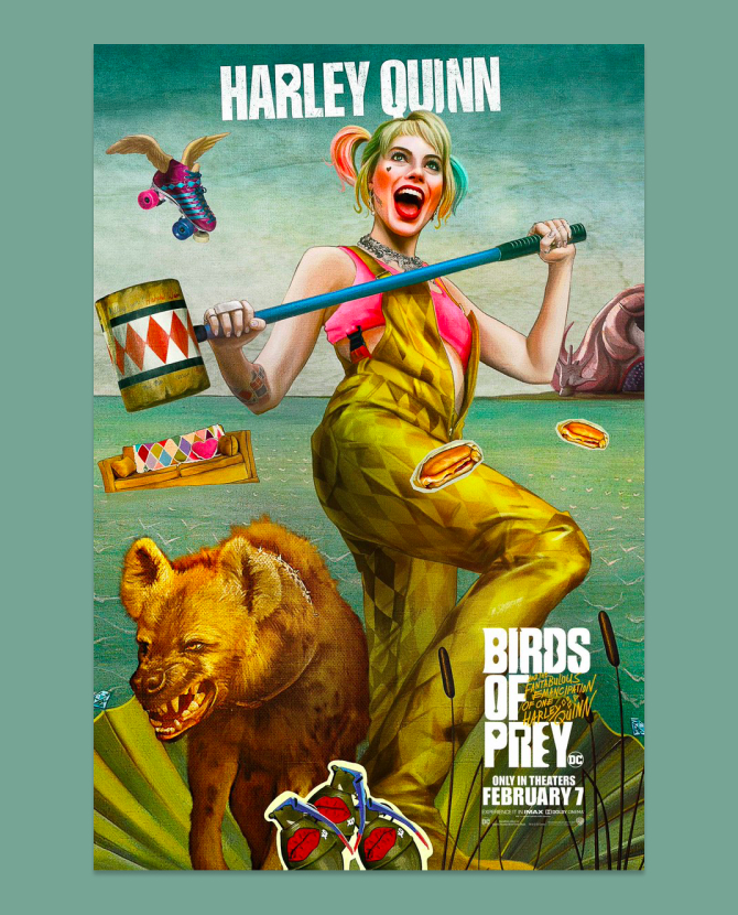 Появились новые постеры к «Хищным птицам» с Марго Робби и Юэном Макгрегором