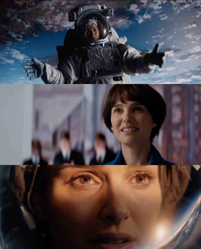 Натали Портман смотрит на Землю из космоса в новом трейлере фильма «Бледная синяя точка»