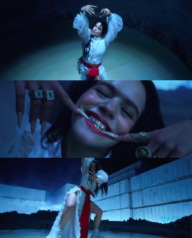 Певица Rosalía повторила образ Фриды Кало в новом клипе