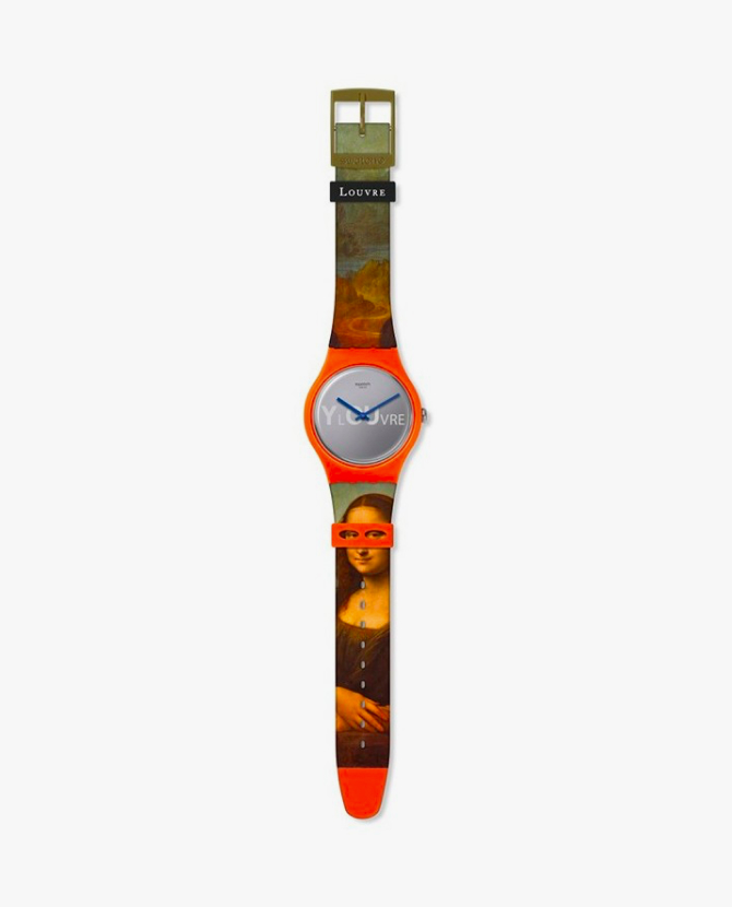 Swatch выпустил часы с «Моной Лизой» и другими шедеврами из коллекции Лувра