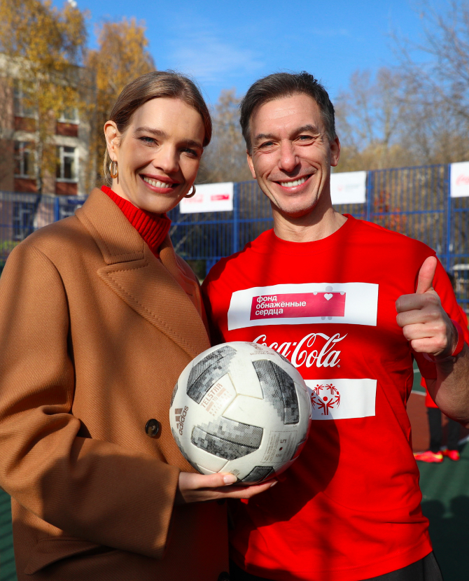 Фонд «Обнаженные сердца» и Coca-Cola открыли инклюзивный игровой парк в Москве