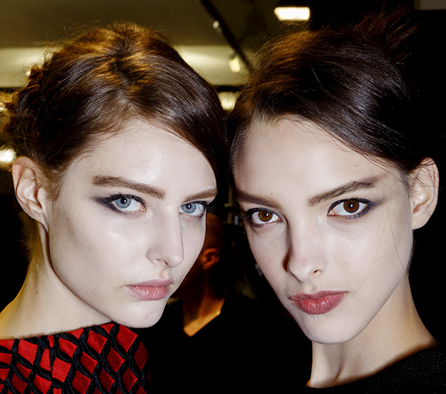 Armani Privé, осень-зима 2014: backstage