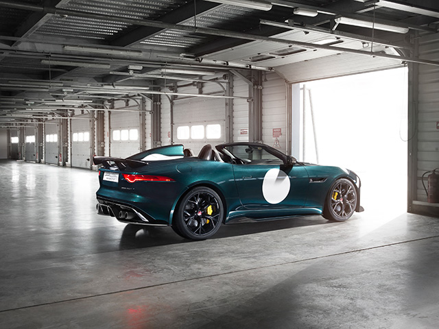 Jaguar Land Rover объявили о запуске серии Jaguar F-Type Project 7