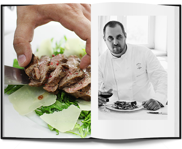 Блюдо недели: телятина с сыром \"Пармиджано\" от Ильи Благовещенского