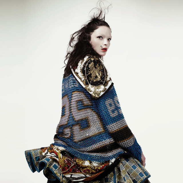 Мариякарла Босконо в съемке для весеннего Dazed