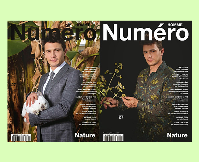 Голосование: самая смешная обложка Numéro Homme с Джеймсом Франко