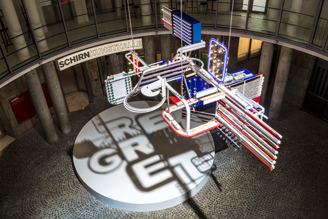 Инсталляция Тобиаса Ребергера во Франкфурте