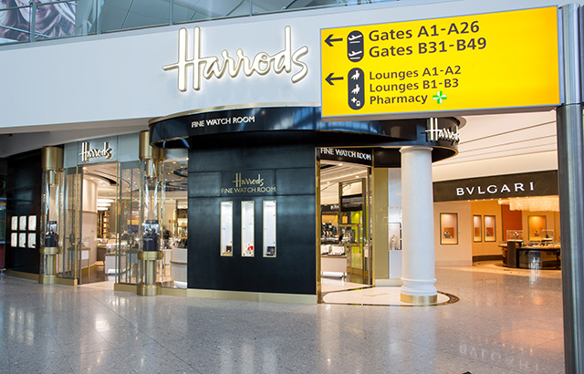 В новом терминале аэропорта Хитроу откроется отдел Harrods