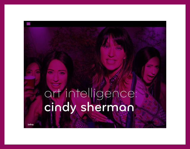 Приложение Art Intelligence: мобильная ретроспектива Синди Шерман
