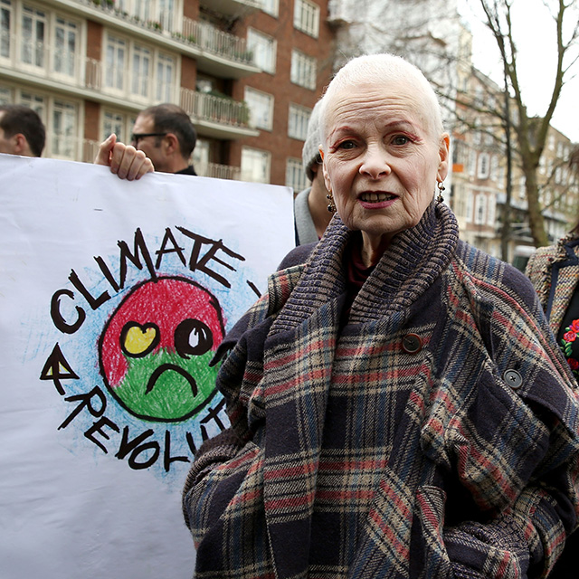 Вивьен Вествуд возглавила протестное шествие в Лондоне