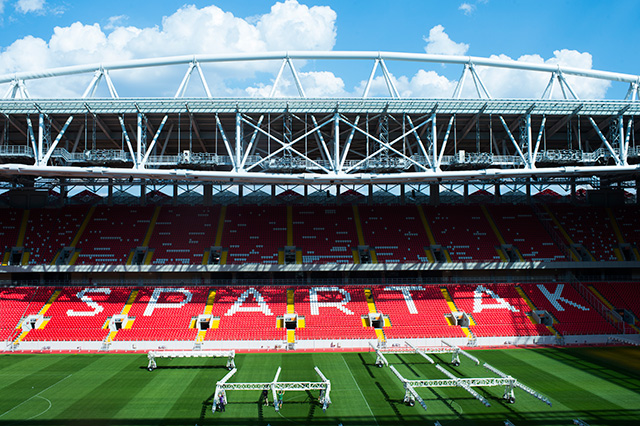 Архитектурные финты: новый футбольный стадион \"Открытие арена\"