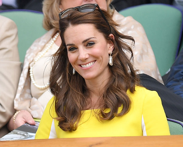 Кейт Миддлтон и другие гости теннисного турнира в Уимблдоне