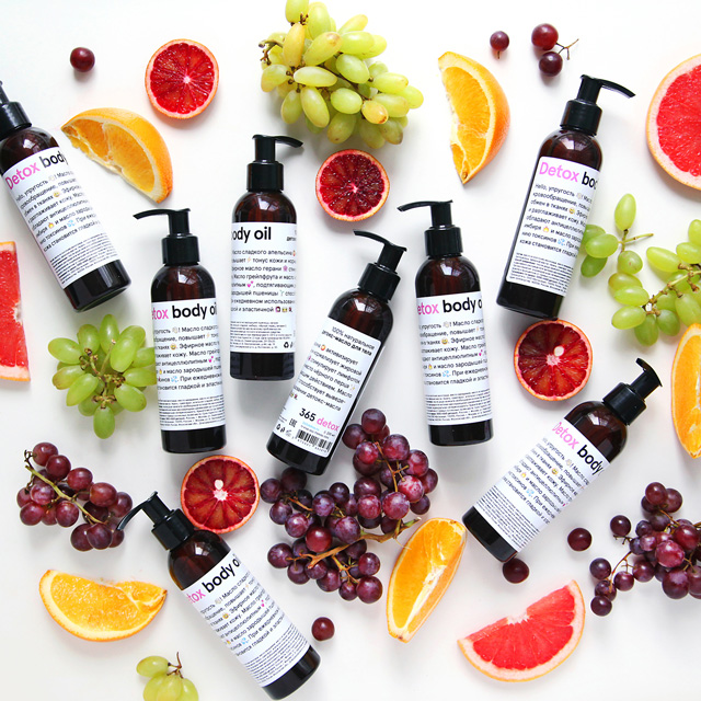 365 detox выпустил детокс-масло для тела