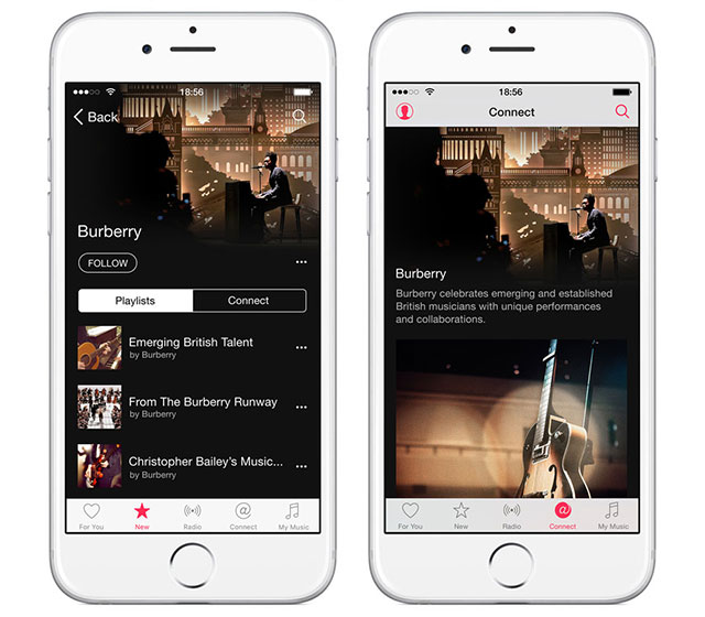 Burberry запустил свой канал на Apple Music