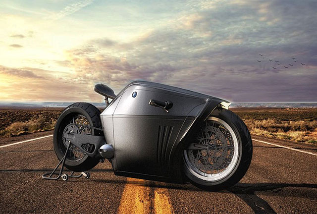 Цельнометаллическая оболочка: новый мотоцикл от BMW