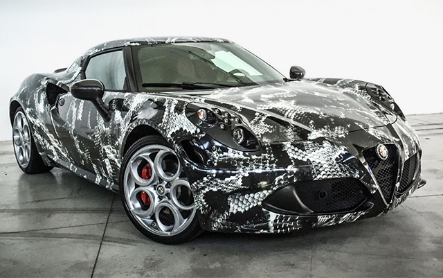 Лапо Элканн создал дизайн для Alfa Romeo 4C