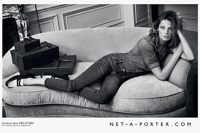 Дарья Вербова в осенней рекламной кампании Net-a-Porter