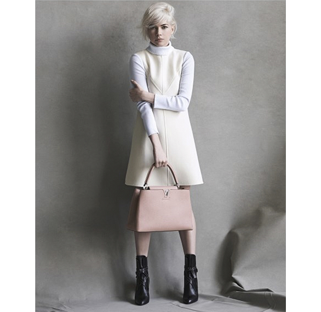 Мишель Уильямс третий сезон остается с Louis Vuitton