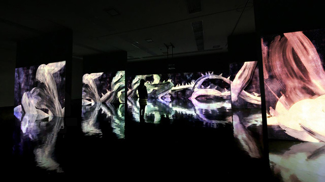 \"Цифровой опыт\" в галерее Pace: выставка японцев Teamlab