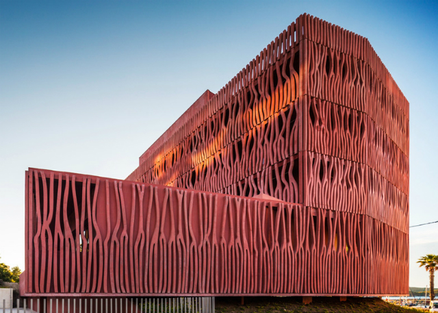 \"Коралловый\" корпус французского университета