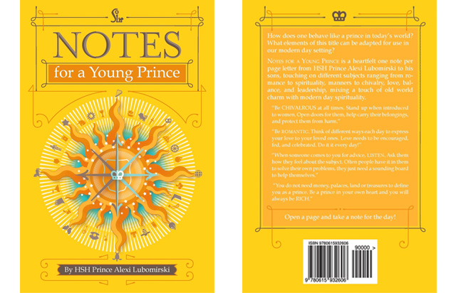 Notes for Young Prince: новая книга Алекса Любомирского