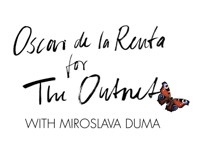 Мирослава Дума — лицо коллекции Oscar de la Renta для The Outnet