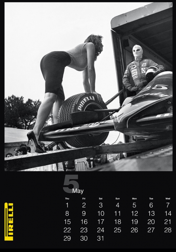 Календарь Pirelli со снимками Хельмута Ньютона 1986 года