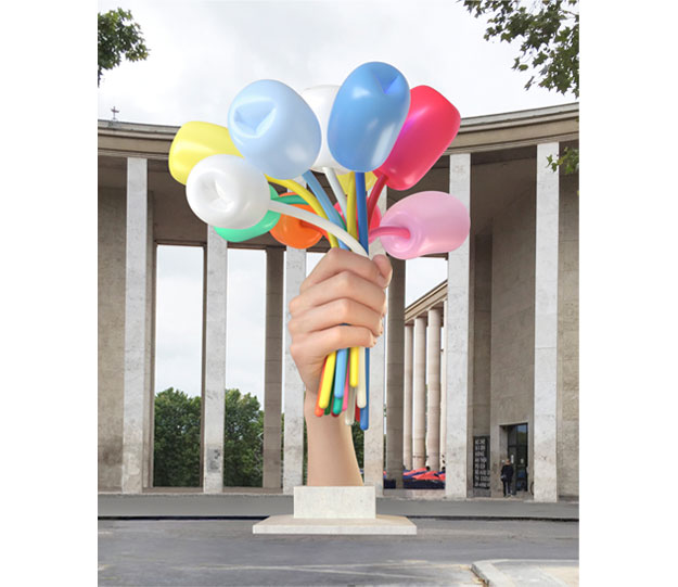 Джефф Кунс подарит Парижу одну из своих скульптур