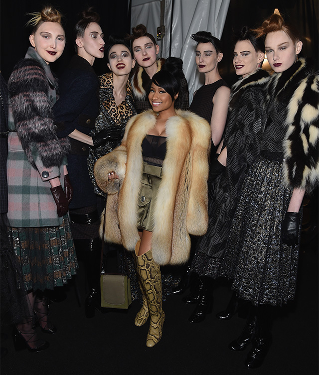 Гости показа Marc Jacobs, осень-зима 2015